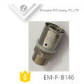 EM-F-B146 Male thread connector equal diameter pass pex al pex joint